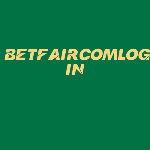 Logo da BETFAIRCOMLOGIN