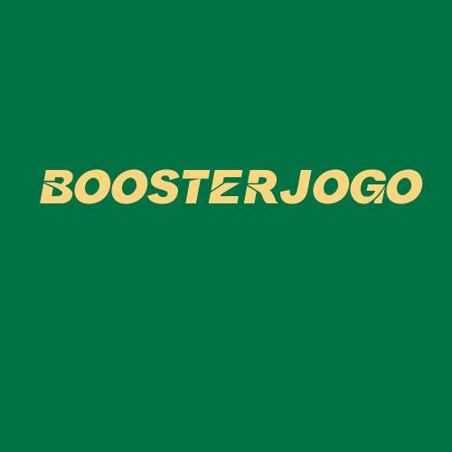 Logo da BOOSTERJOGO